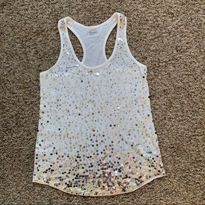 ✨3 for $15✨Express Dreamweight Cotton Sequined Top